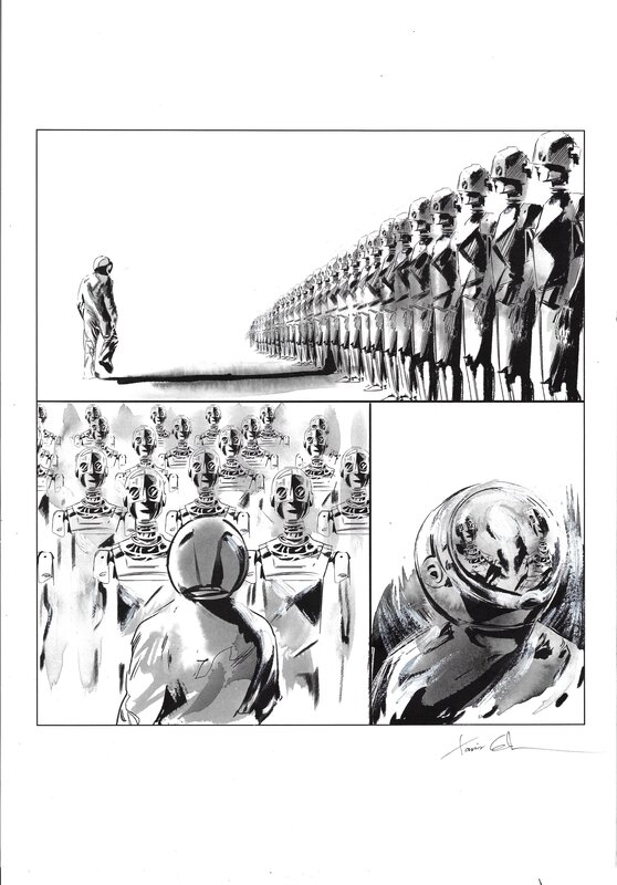 Xavier Coste, Philip Börgn, « Journal de 1985 »  page 232. - Comic Strip