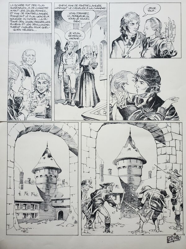 Éric, Franz, LES PERDUS DE L'EMPIRE - Comic Strip