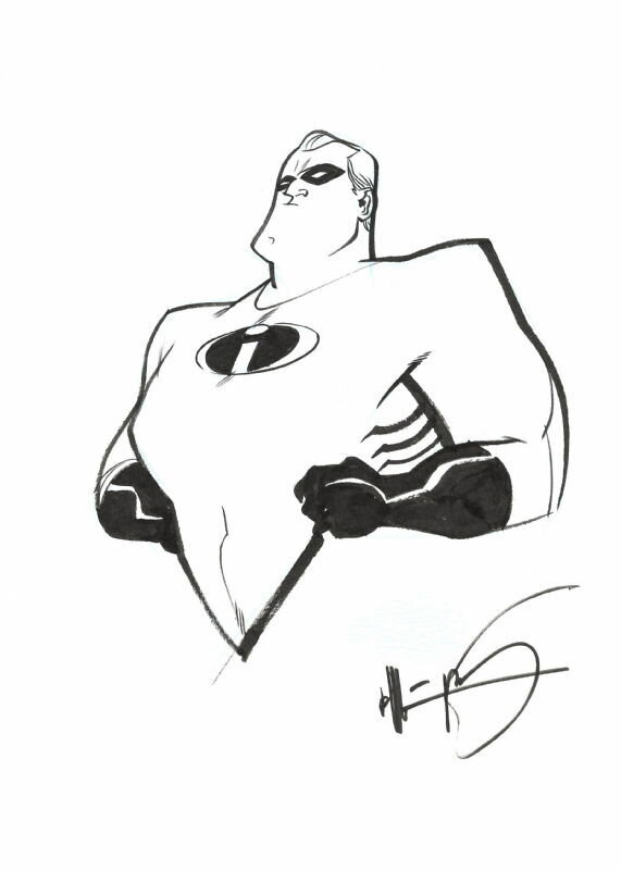 Mister Incredible by Ramon K. Perez - Original Illustration