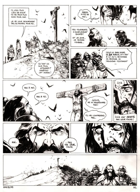 Thimothée Montaigne, Xavier Dorison, Alex Alice, François Lapierre, Le Troisième Testament - Julius - Comic Strip