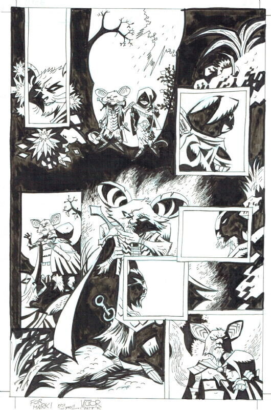 Mice Templar Page by Victor Santos - Comic Strip