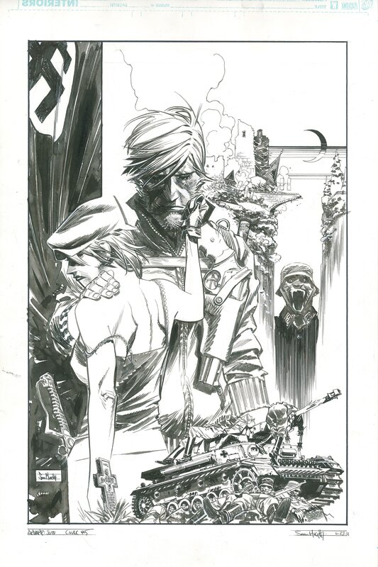 Sean Murphy, Scott Snyder, American Vampire - Couverture - Survival of the fittest #5 - Original Cover