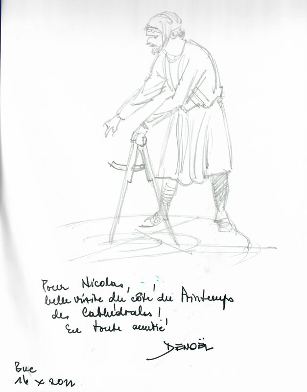 Chartres by Régis Parenteau-Denoël - Sketch