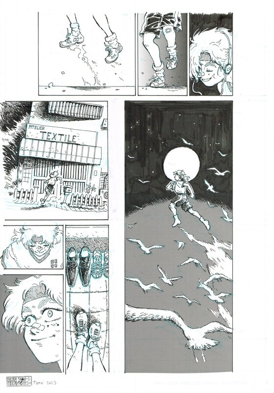 Run To Heaven by Toan - Comic Strip