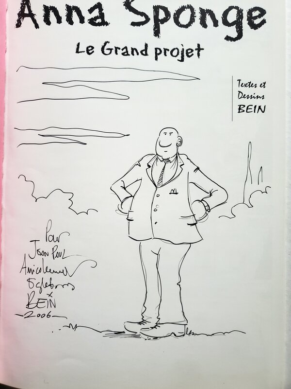 Stéphane Bein, ANNA SPONGE   T5 LE GRAND PROJET - Sketch