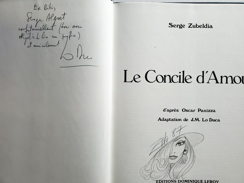 Serge zubeldia, Jean-Marie Lo Duca, LE CONCILE DE L'AMOUR - Sketch