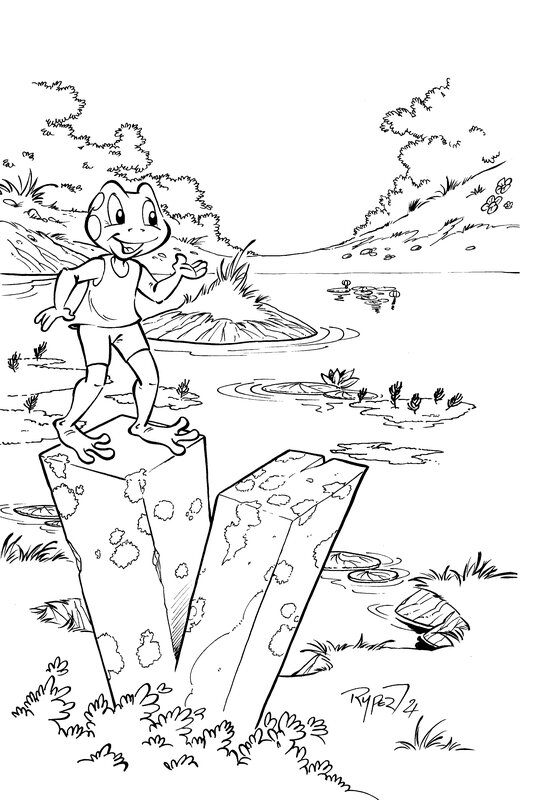For sale - Projet couv t10 by Fabien Rypert - Comic Strip