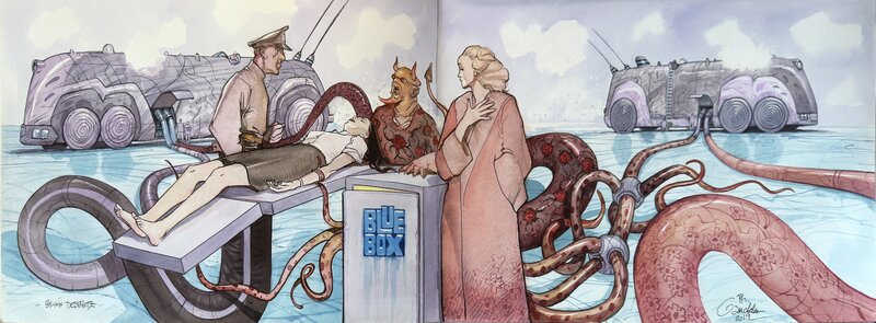 Expérimentation par Sylvain Despretz, Philippe Gauckler - Illustration originale