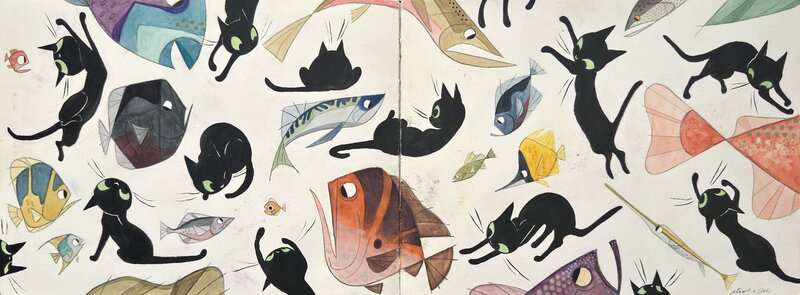 Entre terre et mer par Clio Chiang, Jo Pitt - Illustration originale