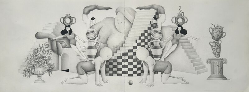Exploration by Pierre Poux, Kristelle Rodeia - Original Illustration