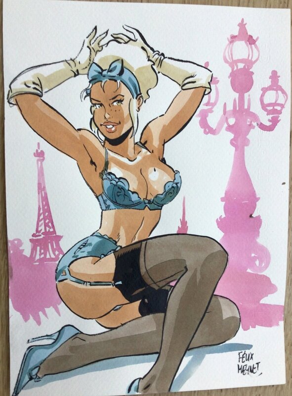 Félix Meynet, Mirabelle coquine à Paris - Comic Strip