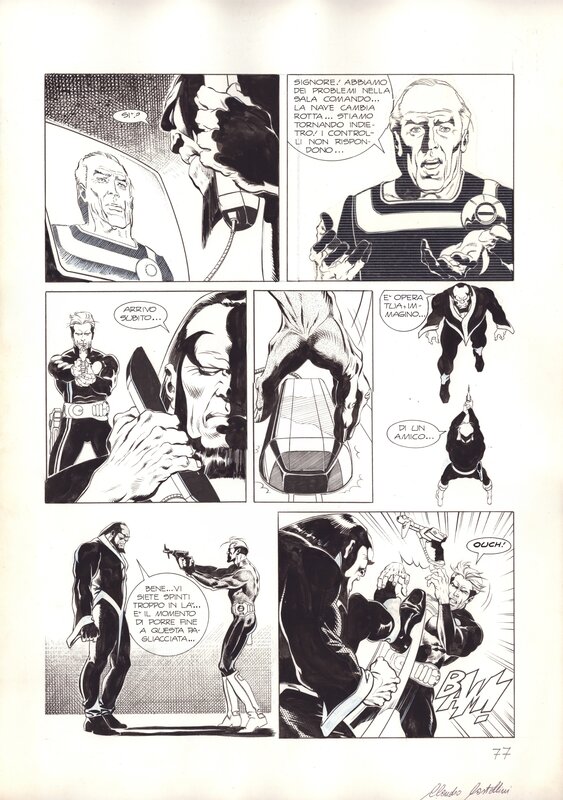 For sale - Claudio Castellini, Antonio Serra, Nathan Never #1 [Agente speciale alfa] p. 077 - Comic Strip