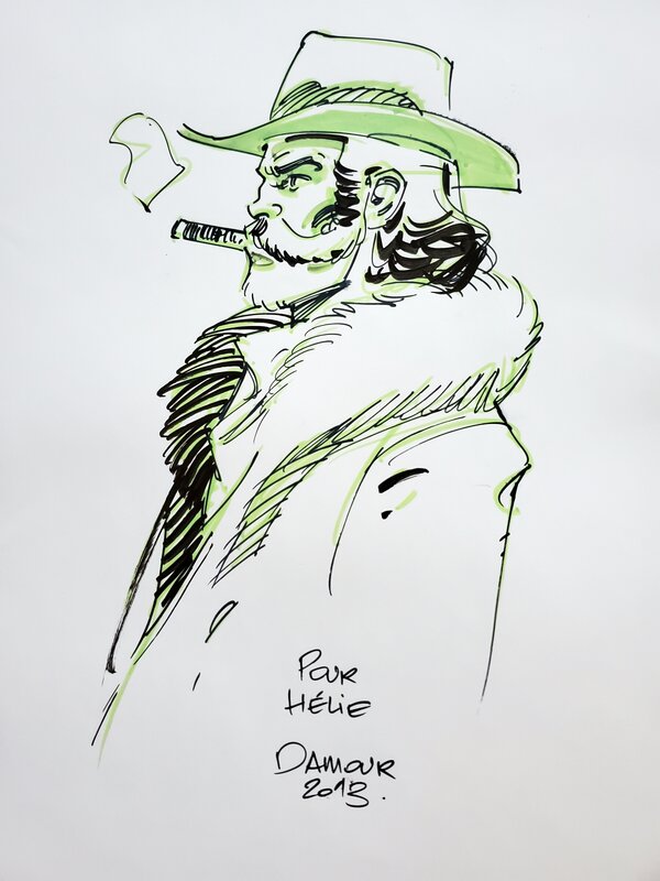 Damour, PINKERTON  T1 DOSSIER JESSE JAMES-1875 - Sketch