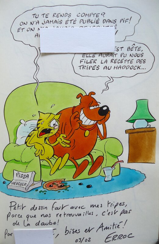 Livre d'or ( 60 ) by Erroc - Sketch