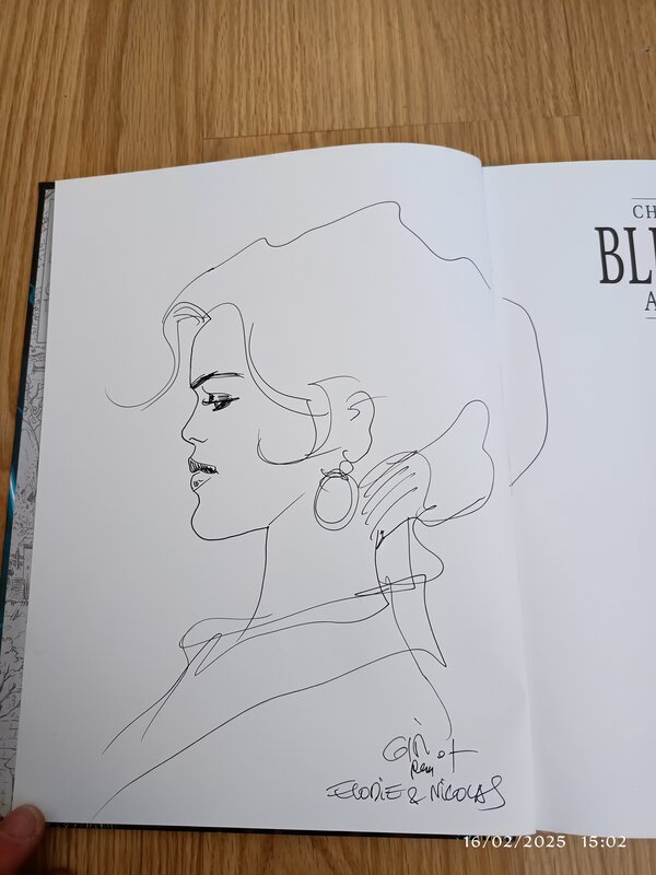 Bd dédicacée by Giraud - Sketch