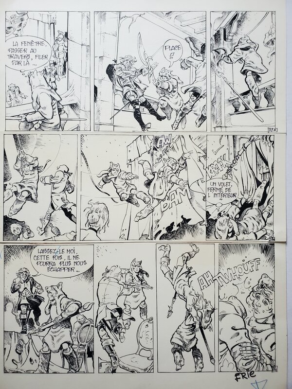 Éric, TETFOL  T1 LE FILS DU LOUP - Comic Strip