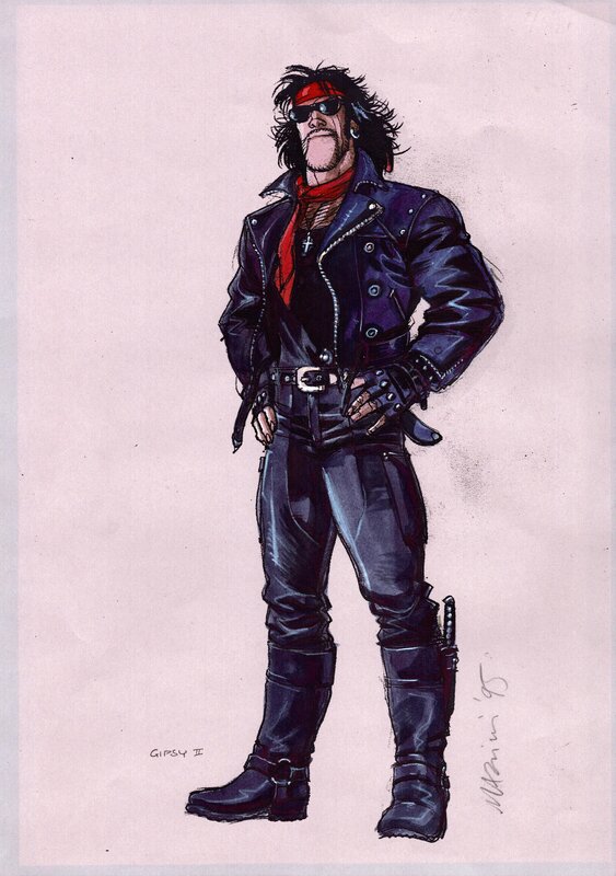 Enrico Marini, Gipsy - illustration - Original Illustration