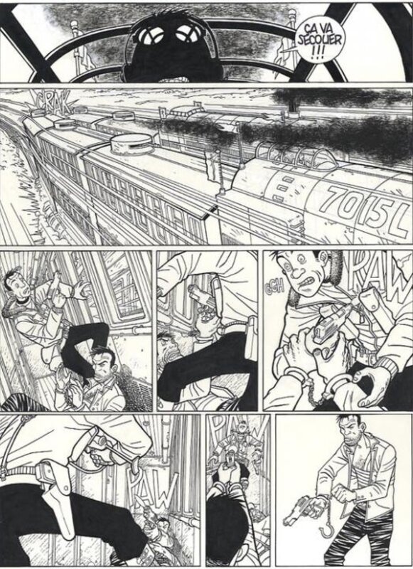 For sale - Rails by Fred Simon - Comic Strip