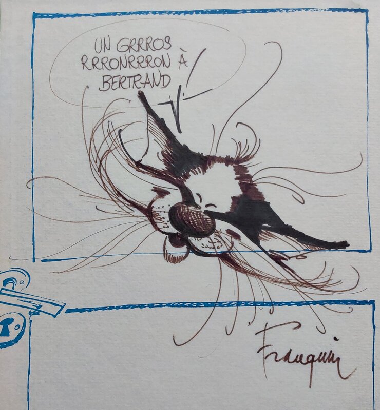 André Franquin, Gaston Lagaffe : Gaffes,  bévues et boulettes. - Dédicace