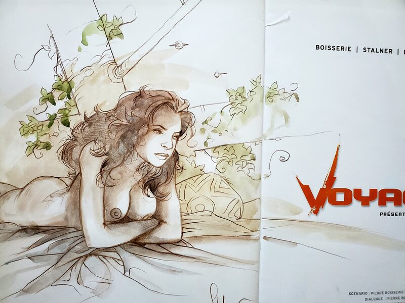 Marc Bourgne, Éric Stalner, VOYAGEUR   T5 PRESENT 1 - Sketch