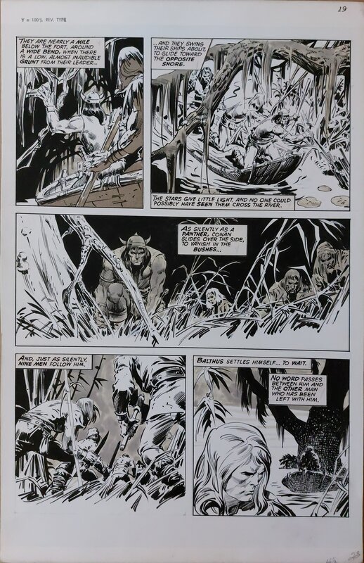 John Buscema, Tony DeZuniga, Roy Thomas, Conan 