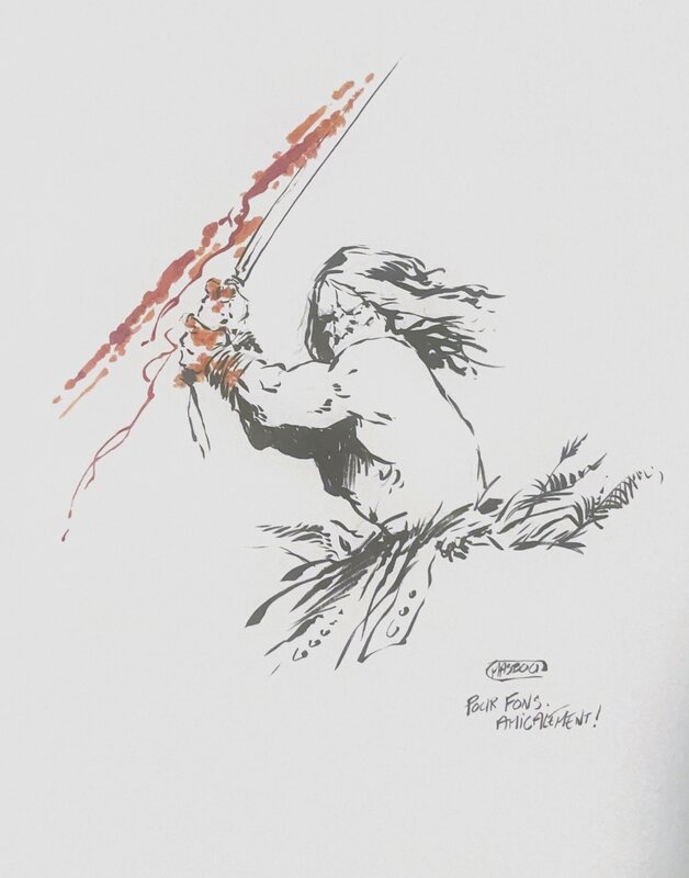 Jean-Luc Masbou Conan - Sketch