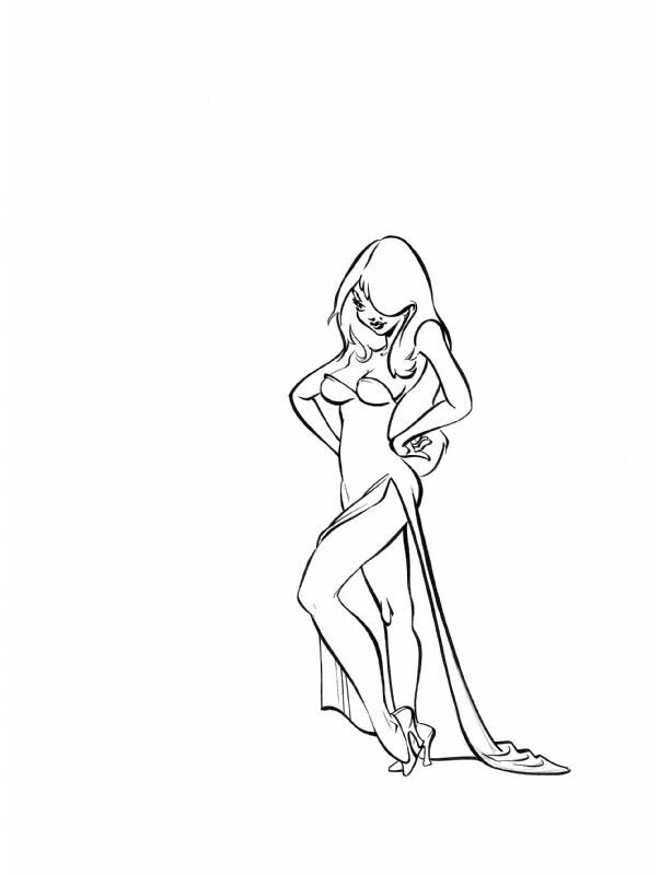 Jessica by Minck Oosterveer - Original Illustration