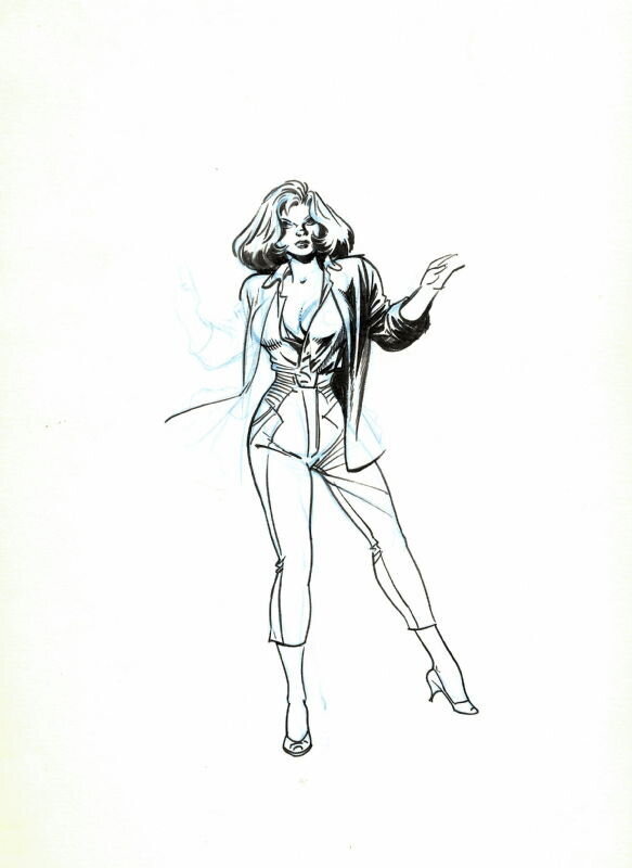 June May Study by Minck Oosterveer - Original Illustration