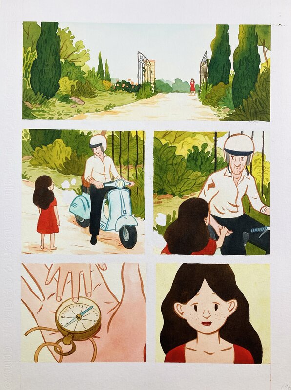 Parciboula - Silence d’Amour - La boussole - Comic Strip