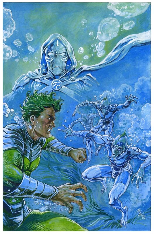 Rodel Noora, Couverture Spécial Strange #7 (122) - Original Cover