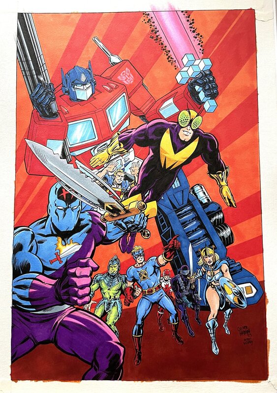Oliver Hudson, Couverture Spécial Strange #7 (122) - couverture variante - Original Cover