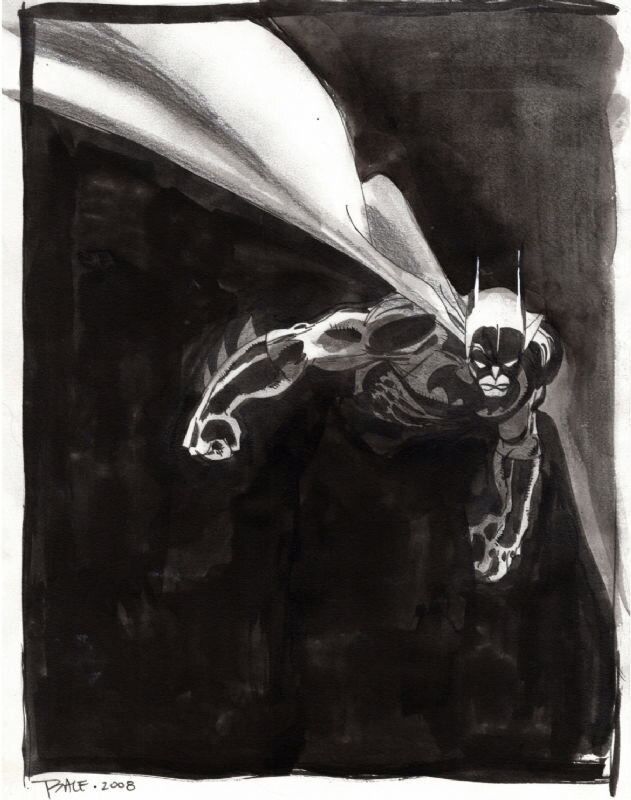 Batman par Tim Sale - Illustration originale