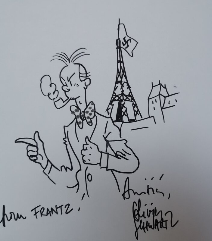 Fantasio par Olivier Schwartz - Dédicace