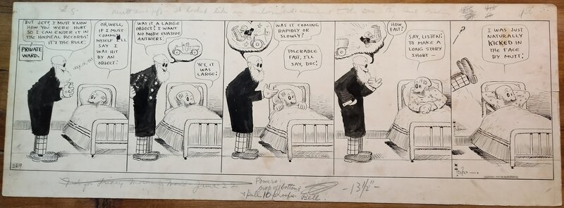 Mutt & Jeff 1923 by Bud Fisher - Comic Strip