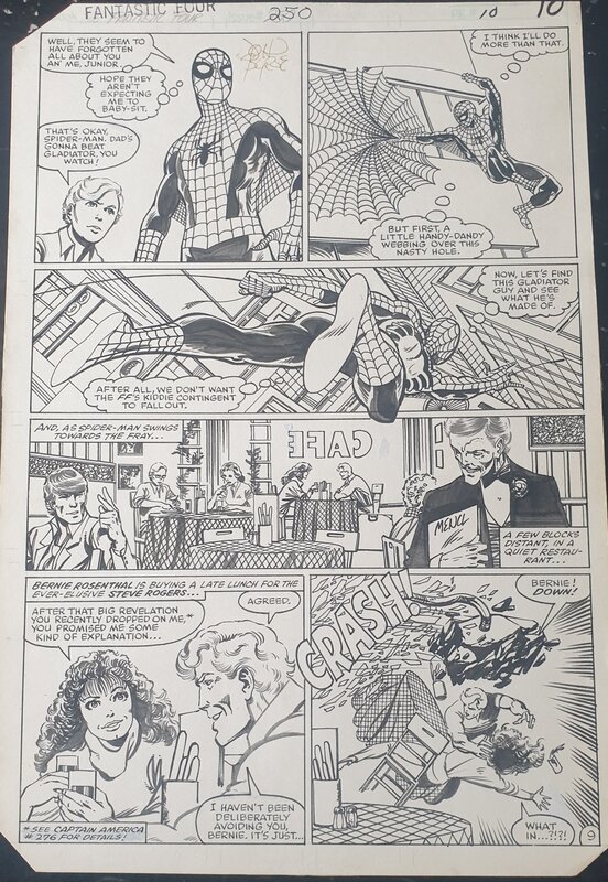 Fantastic Four 250 by John Byrne - Comic Strip
