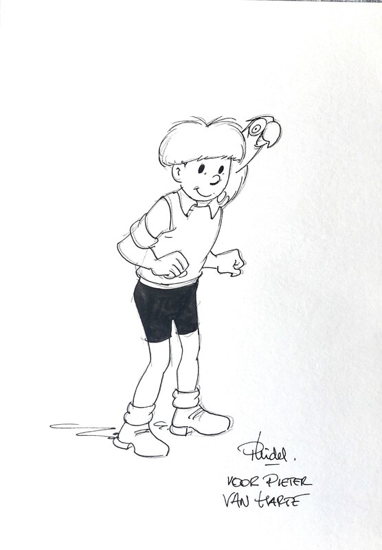 Jommeke by Philippe Delzenne - Original Illustration