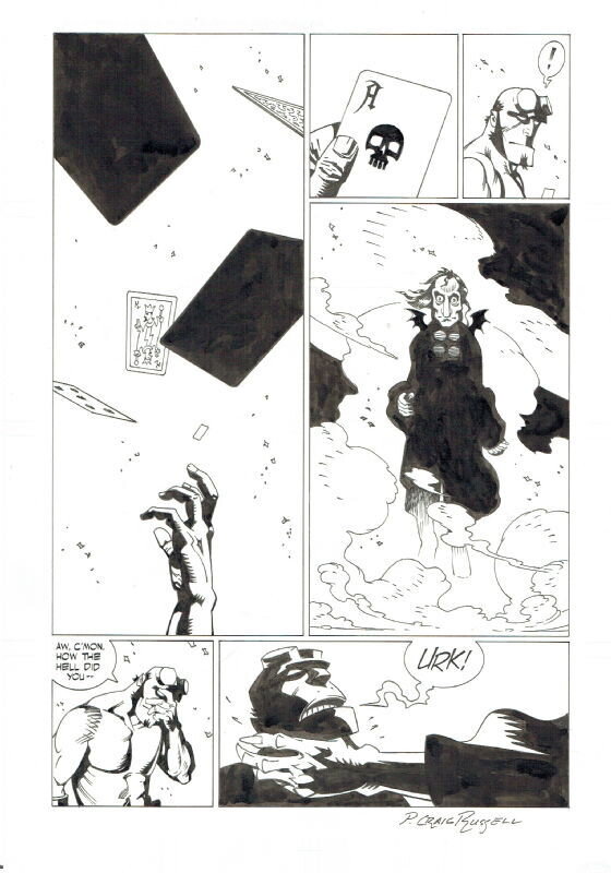 P Craig Russell, Hellboy The Vampire of Prague Page - Comic Strip