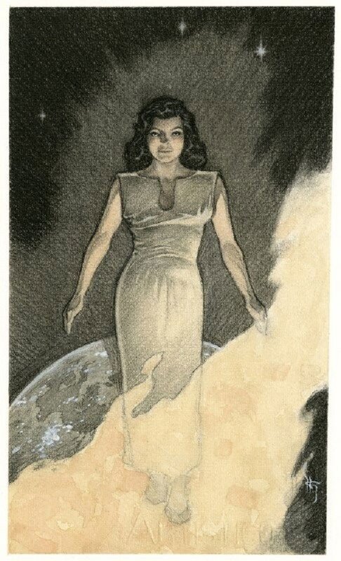 Asha par Mark Schultz - Illustration originale