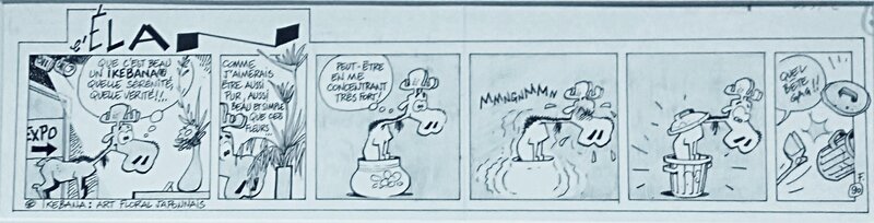 L'élan by Frank Pé - Comic Strip