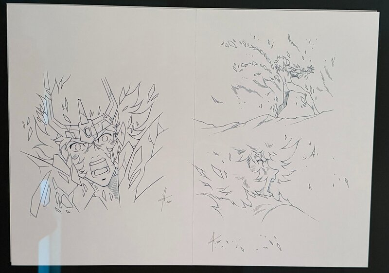 Jérôme Alquié, Saint seiya time odyssey tome 3 - Planche originale