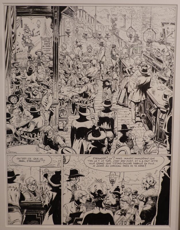 Hermann, Et le diable hurla de joie. - Comic Strip