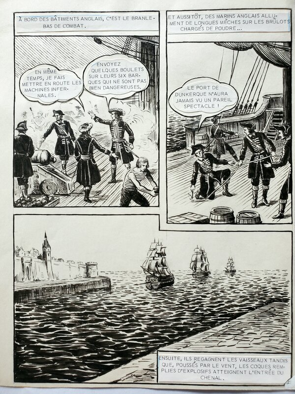 Raymond Houy, JEAN BART :  DUNKERQUE - Comic Strip