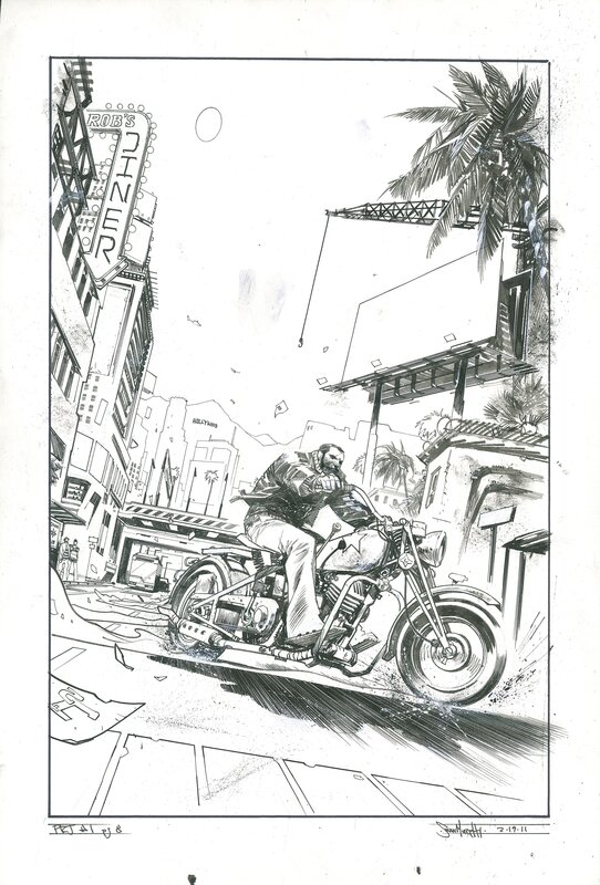 Sean Murphy, Punk Rock Jesus - Illustration - Illustration originale