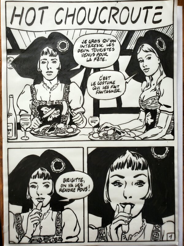 HOT CHOUCROUTE by Alex Varenne - Comic Strip