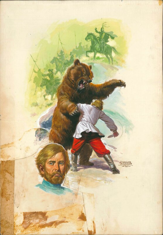 José Luis Salinas, Cover for Jules Verne 