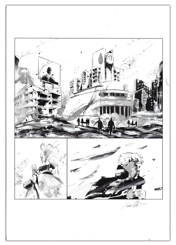 Xavier Coste, Journal de 1985 - Planche 77 - Planche originale