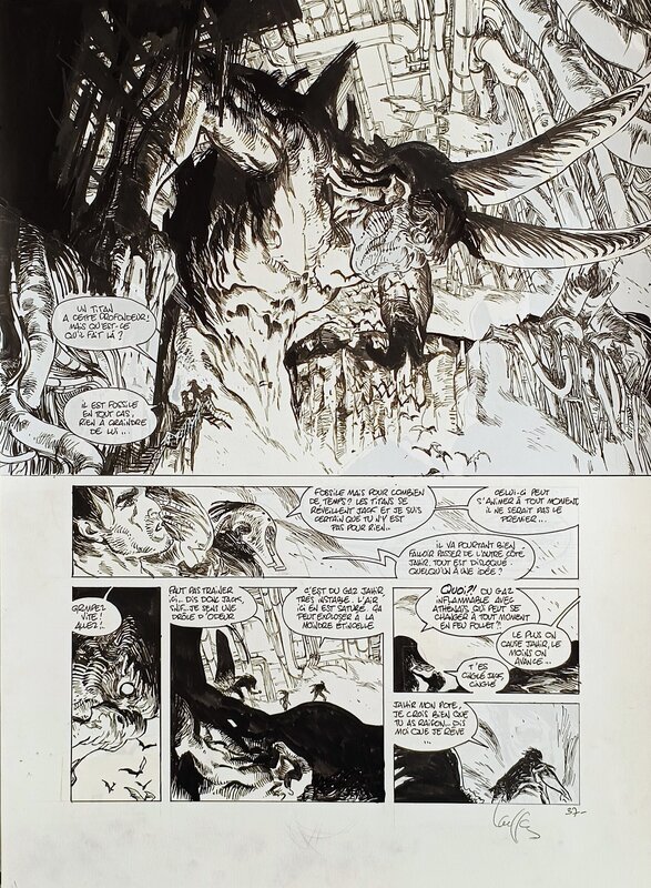 Prophet par Mathieu Lauffray - Planche originale