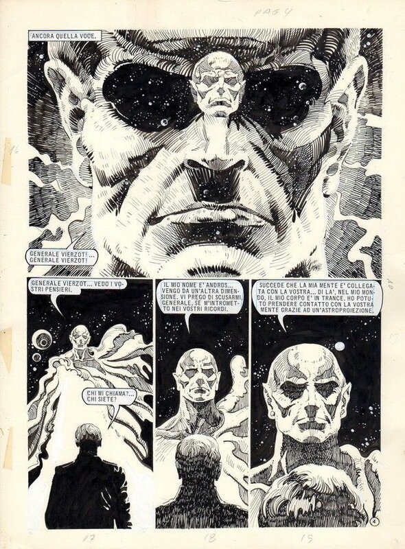 Lo scambio par Roberto Regalado - Planche originale