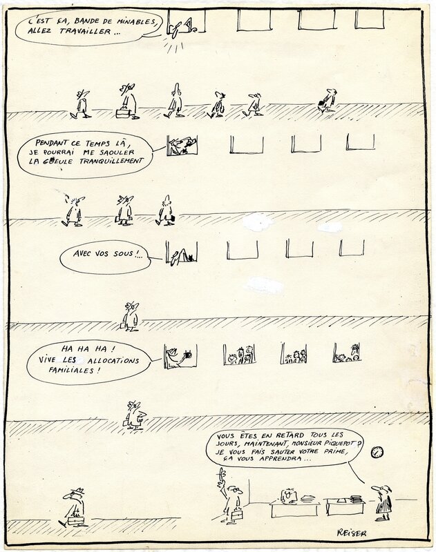 Mon papa by Jean-Marc Reiser - Comic Strip