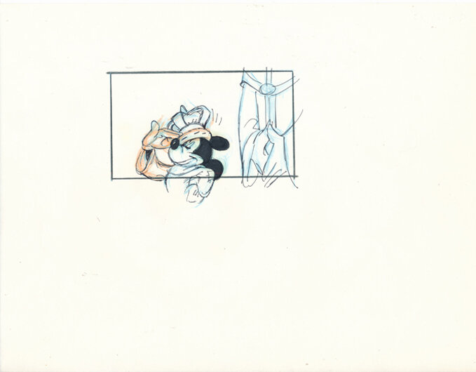 Daan Jippes | 1990 | The Prince and the Pauper - Original art